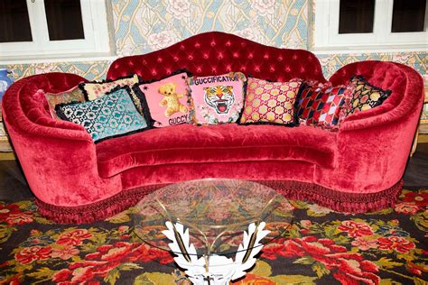 evento gucci decor|gucci encore couch.